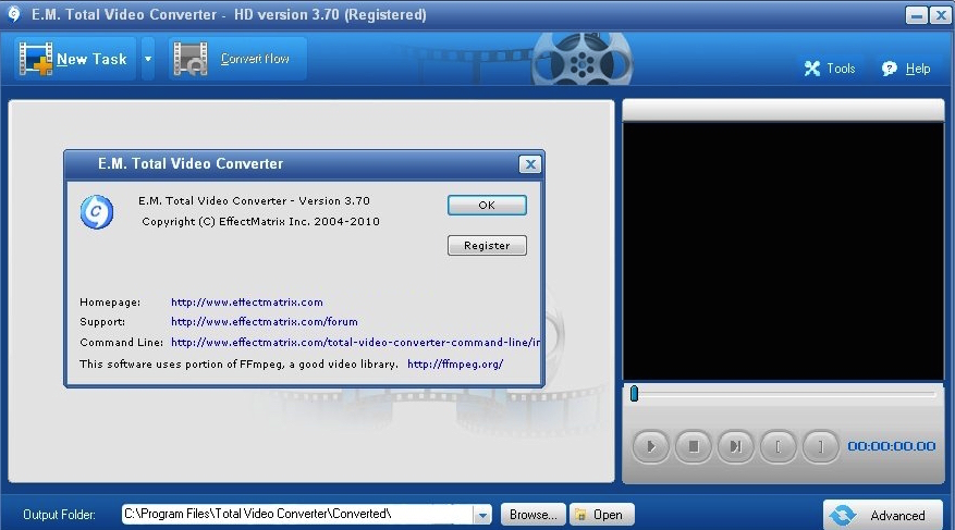 Em total video converter 3.71 registration code free download